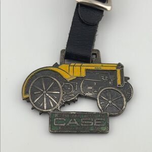 Vintage Case Tractor Membership Association Fob Watch